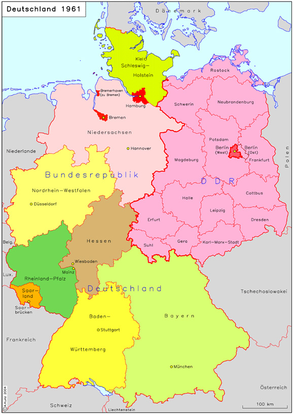 Die BRD und die DDR (1961)